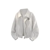 Белый, серый, вереск, съемный, брошь