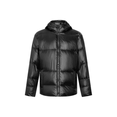 LESS IS MORE Черный (24DRF0011A) Мужской хлопковый пуховик