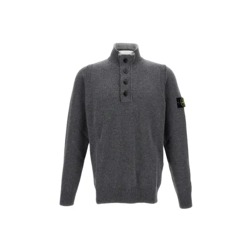 STONE ISLAND Свитер Унисекс Темно-Серый