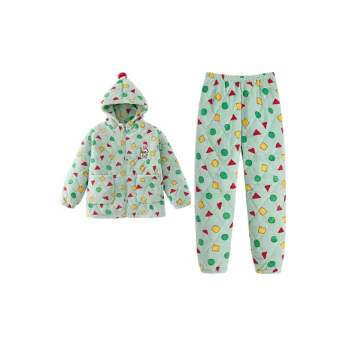 QINZUIMAO Celadon 48063 Женские Пижамные Комплекты