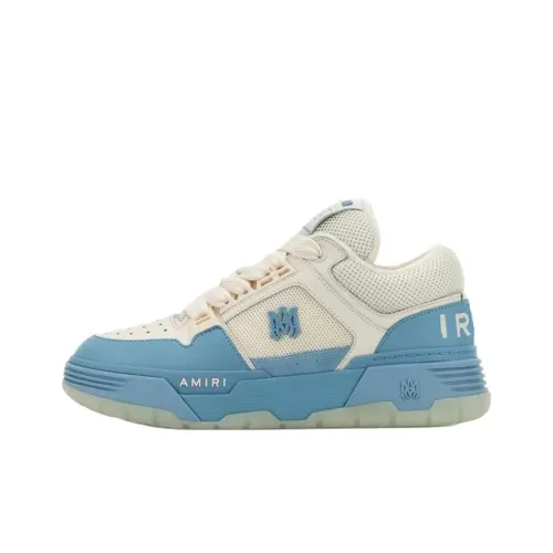 AMIRI MA 1 Low Топ Скейтборд Кроссовки Мужские Синие