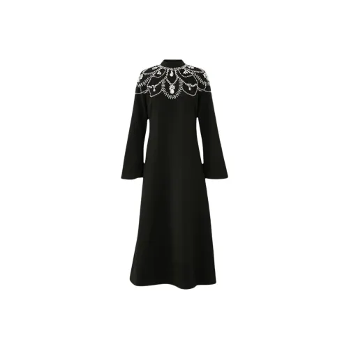 JONATHAN SIMKHAI Длинное платье с длинными рукавами женское