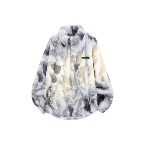 GROGNAK Velvet Feel Coat Unisex GROGNAK Бархат Feel Пальто Унисекс