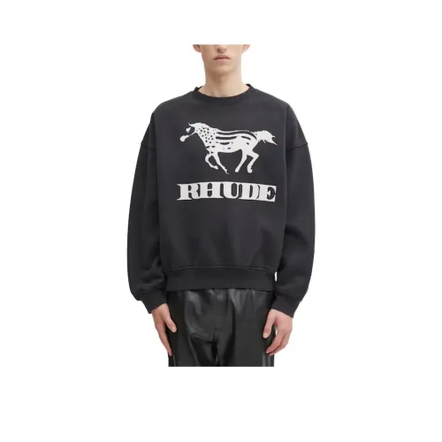 RHUDE Хлопок Свитшот Dinero Свитшот Мужской