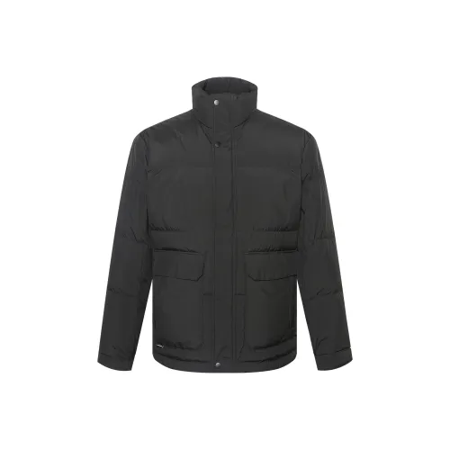 LESS IS MORE Черный (24DRF2031Y) Мужской хлопковый пуховик