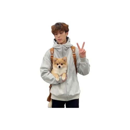 TR Белый Серый Унисекс Свитшоты