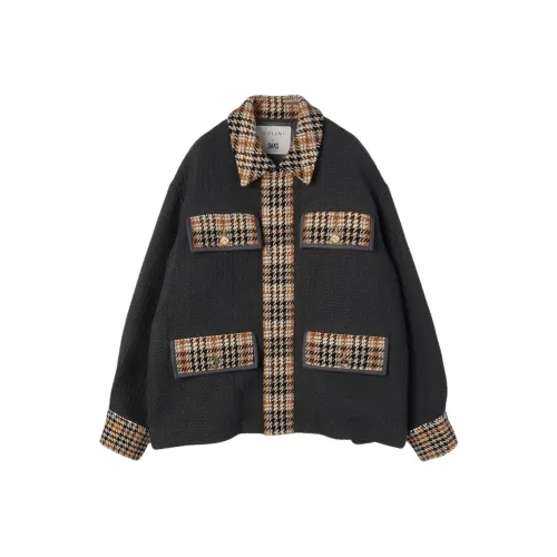CULLNI x DAKS LONDON Fw25 CULLNI Для DAKS LONDON Твидовая Куртка Куртки Пальто Унисекс