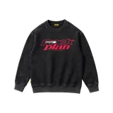 Винтажный свитшот с круглым вырезом