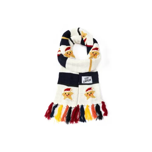The Simpsons Полиэстеровые трикотажные шарфы Унисекс