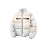 Белый Фотиния Серый (Утолщенный хлопковый пуховик)