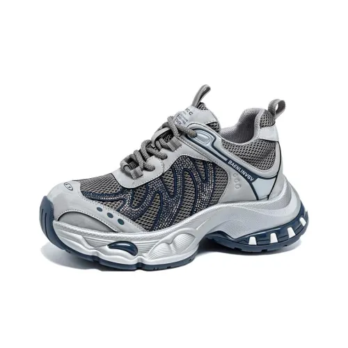 AIMISS Устойчивые к истиранию противоскользящие низкие топовые кроссовки с толстой подошвой женские