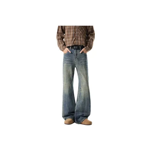 The Simpsons Темный Ностальгический синий Унисекс Джинсы