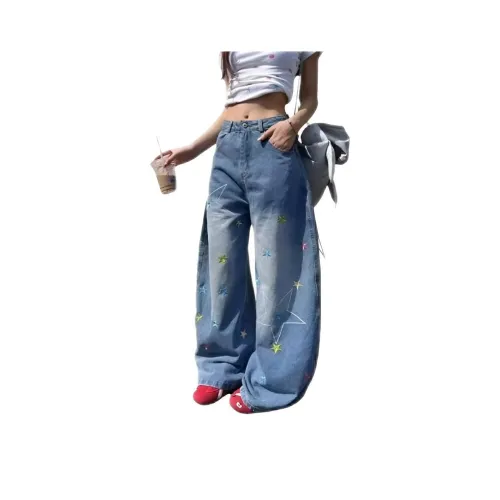 GOYN Blue Unisex Jeans GOYN Синий Унисекс Джинсы