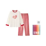 1 комплект (Сердце Ромб Узор)