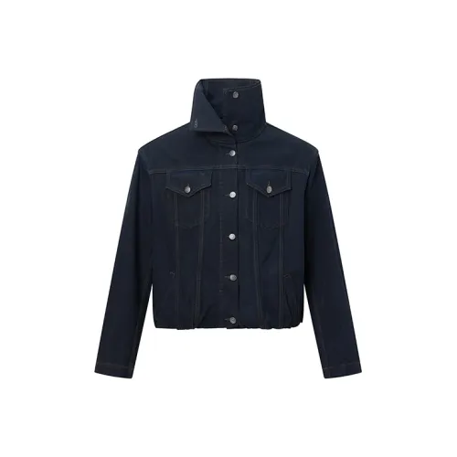 BANDITK GANGN Denim Jacket Unisex Black