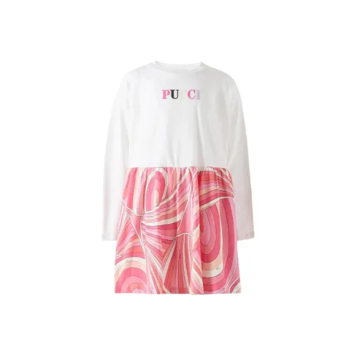 EMILIO PUCCI Абстрактный с принтом длинный рукав для детей