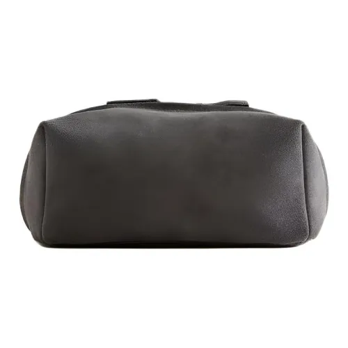 ZARA Collaboration Коровья кожа Путешественный мешок для хранения Унисекс Темно-серый