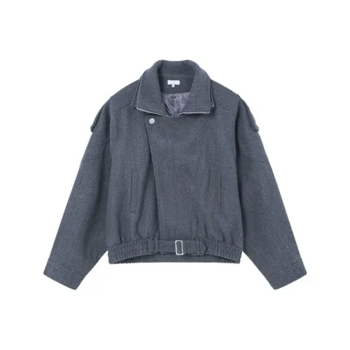 QEWBG Серый [Высокая плотность] Унисекс Куртки