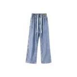 Средний синий (с принтом)