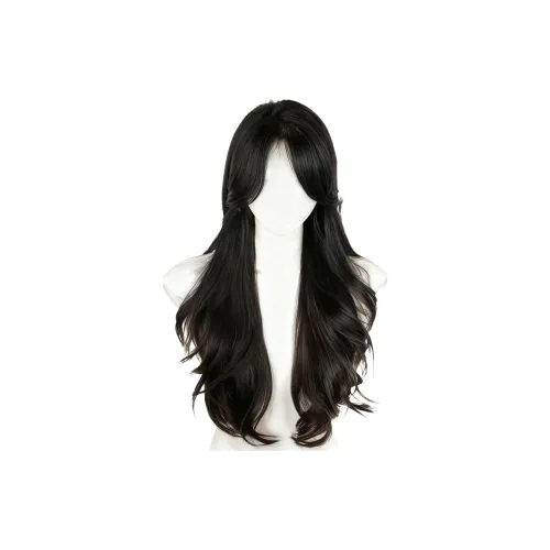 Перука Sweet Pillow House Full Head Lace Front Medium Elegance Big Wave Lazy Natural Full Wig High Temperature Yarn
