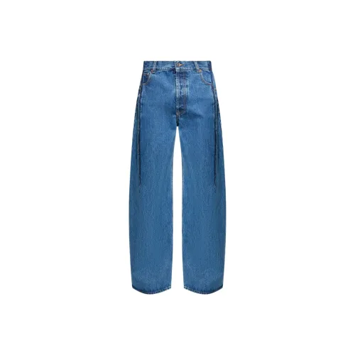 Vetements Blue Men's Jeans Vetements Синий Мужской Джинсы