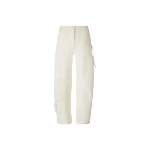 CULT GAIA Белый Женские Карго Брюки