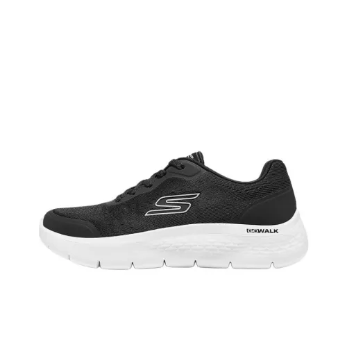 Skechers GO WALK Устойчивая к истиранию Низкая Обувь для ходьбы Женская Черная