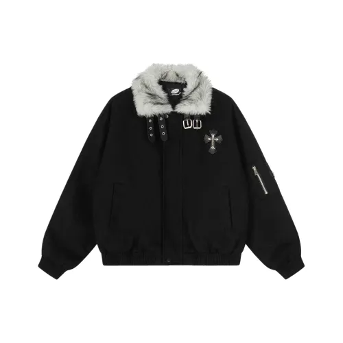 XIAOLIZI Черный Унисекс Пуховики