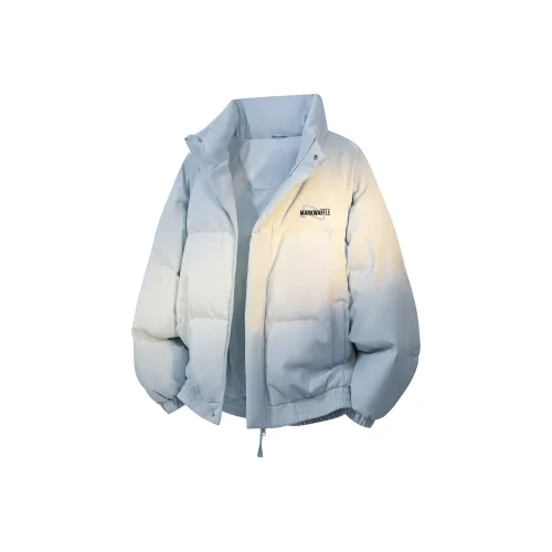 MARK WAFFLE Хлопковый пуховик унисекс