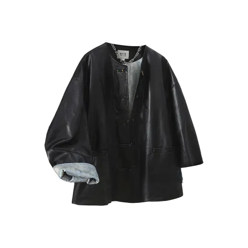 TOUCH Кожа Куртка Женская Черная