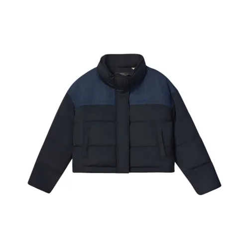 Levis Синий Черный Женские Пуховики