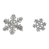 Снежинка 4 шт (Размер 2 каждая)