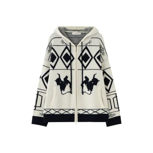 SOON FLOWER Бежевый Темно-синий Синий Женские Свитера