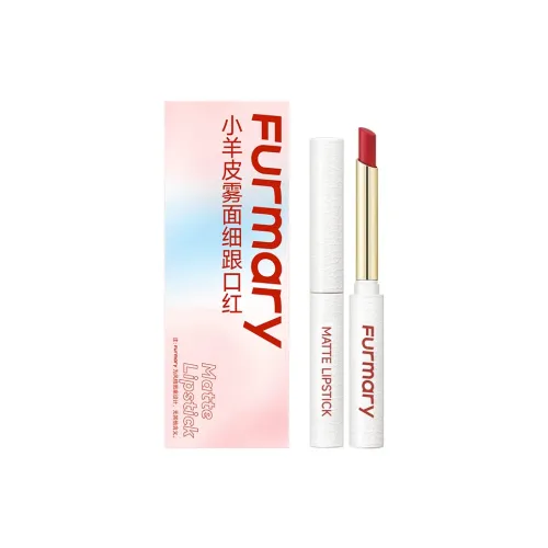 FURMARY Узкий каблук Помада Овечья шкура Мягкий матовый Длинный Тяжелый Легко смешивается Естественный