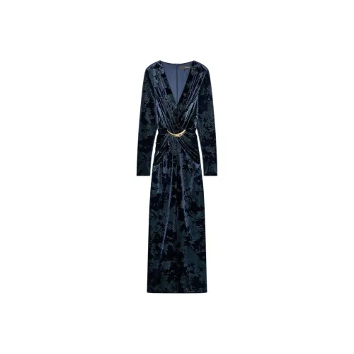 ZARA Collaboration Длинное платье с длинными рукавами женское