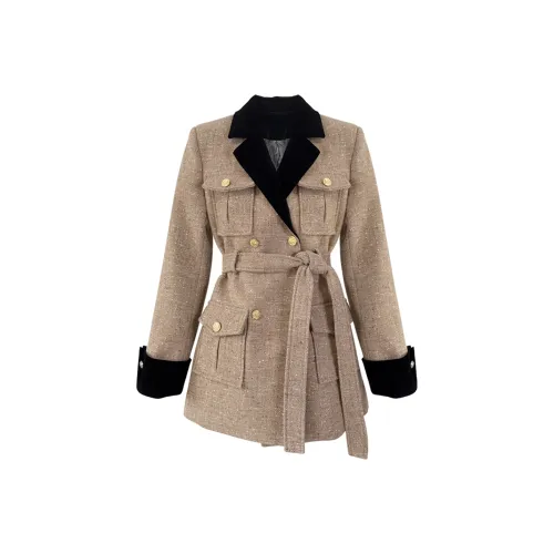 FLIM Шампанское золото Женское пальто