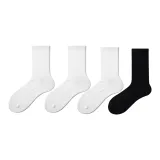 Чёрный 1 пара + Белый 3 штуки