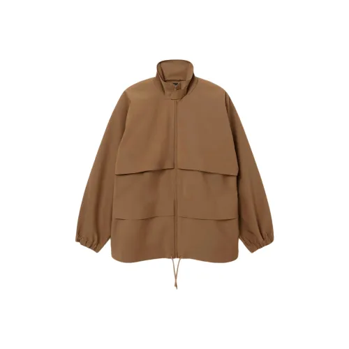 Коллаборация LACOSTE 52I Светло-коричневый Унисекс Куртки