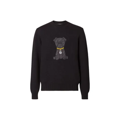 FENDI Мужские черные свитера