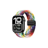 [Ткани вязаные, магнитная застежка] Радужный