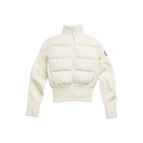 Canada Goose HyBridge Series FW24 Пуховик Женские MILLET Белый