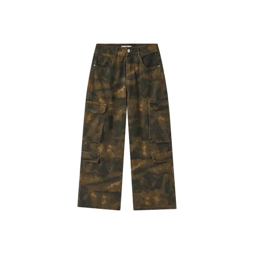 LEE COOPER Камуфляж Мужские Джинсы