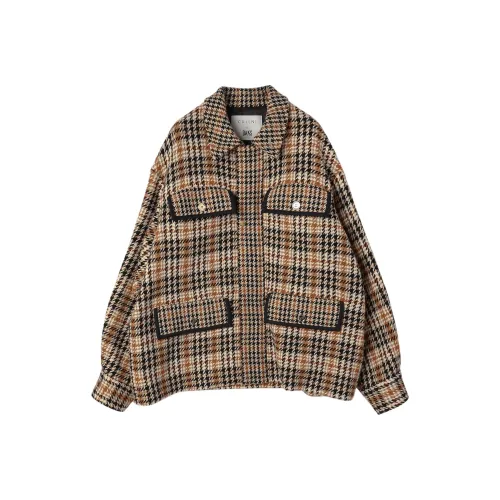 CULLNI x DAKS LONDON Fw25 CULLNI Для DAKS LONDON Твидовая Куртка Куртки Пальто Унисекс