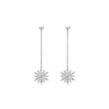 Серебряный (Снежинка)