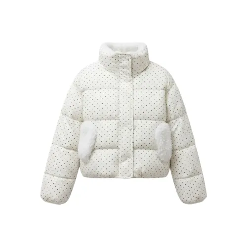 JOPPTI Белый Женские пуховики