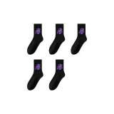 [5 пар] Черный