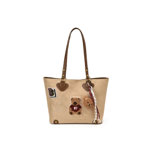 WHERE WHAT WHO ПУ (полиуретан) Сумка через плечо Стандартная Женская Экрю Черный Кофейный Коричневый