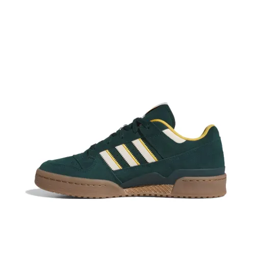 Adidas Originals FORUM Low Топ Скейтборд Кроссовки Унисекс Темно-зеленый