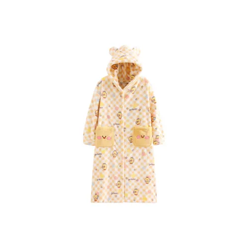 FENTENG Бурый медведь Халаты Женские