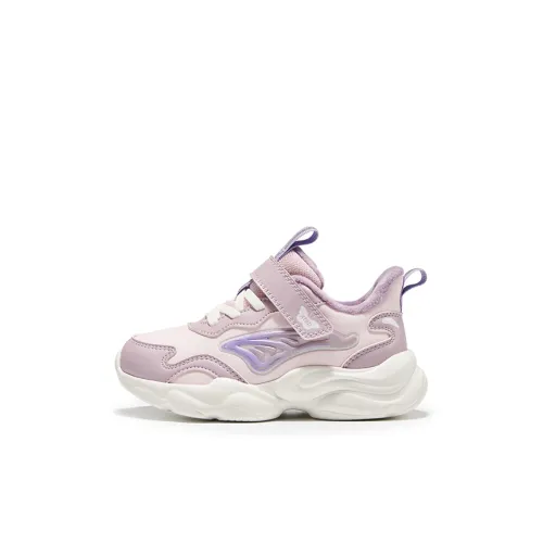 XTEP Противоскользящая устойчивая к истиранию детская хлопковая обувь светло-вишнево-розовый винтажный розовый